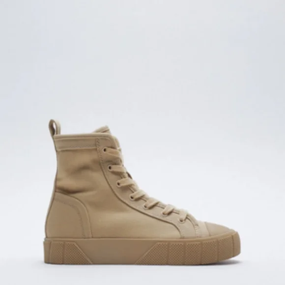 Zara Chunky Trainers Boots Sneackers - Picture 13 of 16